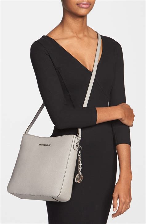 gray michael kors crossbody|Michael Kors Crossbody purses.